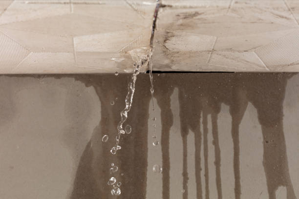 Professional Burst Pipe Cleanup technician working in Edison, OH